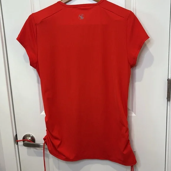 Carve Designs Women's Red Short Sleeve Top - Picture 3 of 3